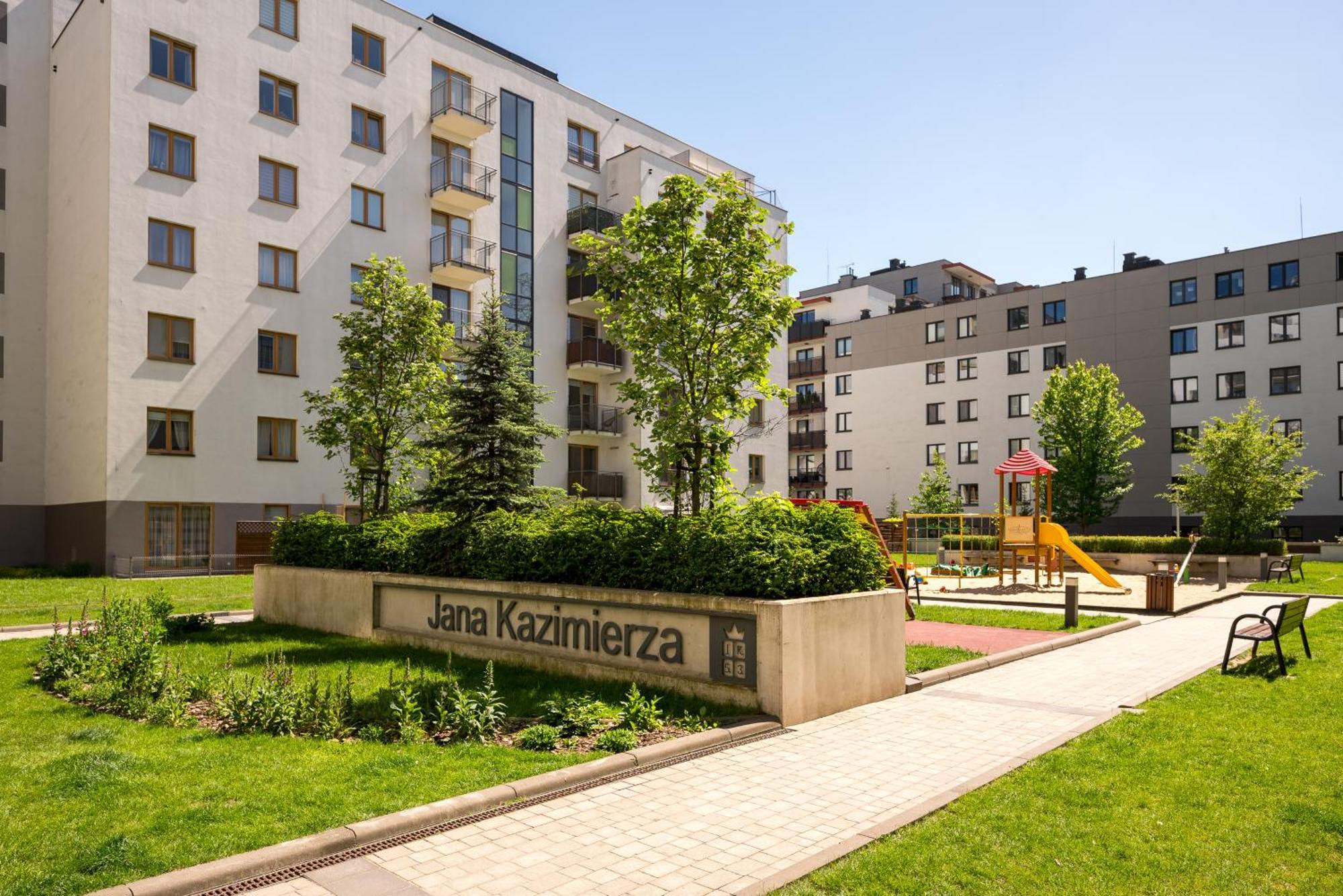Wola Jana Kazimierza Chic Apartment ワルシャワ エクステリア 写真